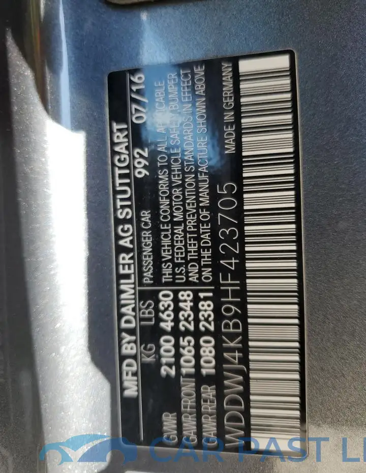WDDWJ4KB9HF423705# 12