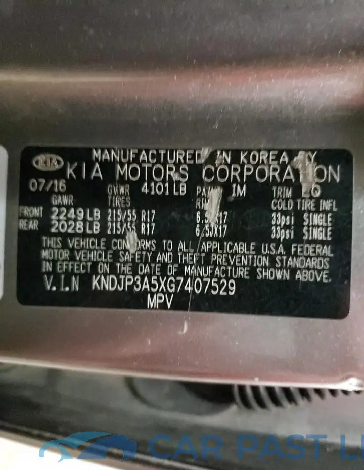 KNDJP3A5XG7407529# 13