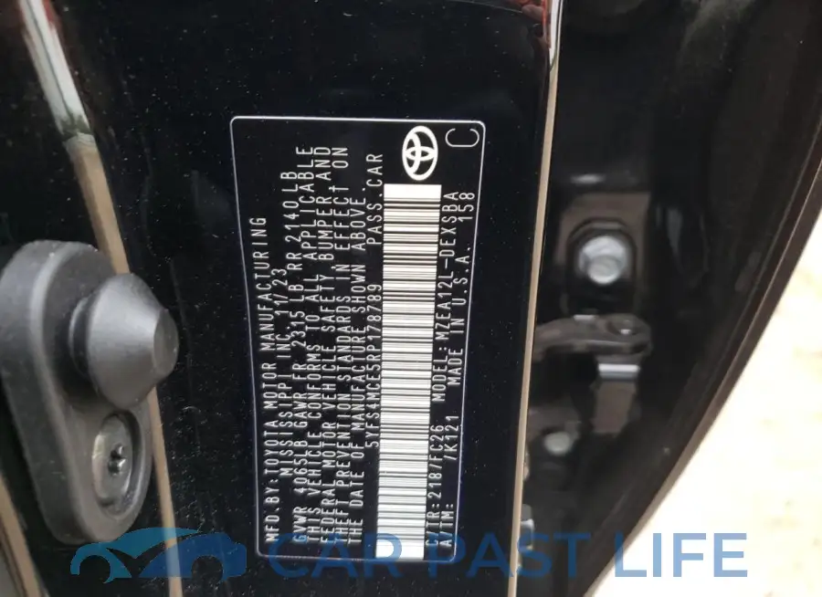 5YFS4MCE5RP178789# 13