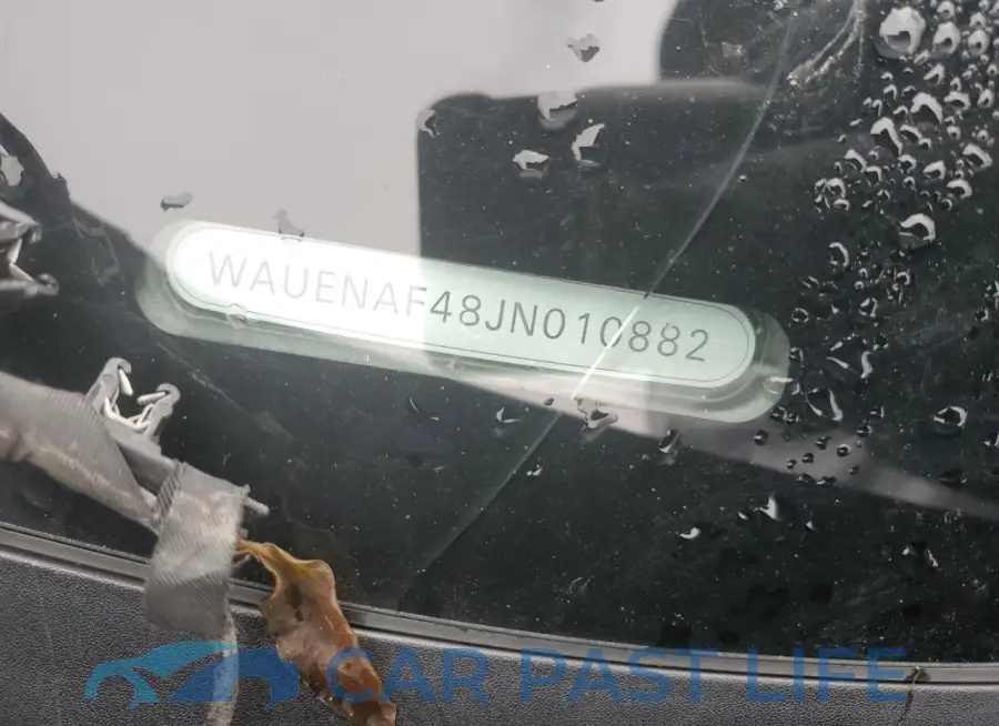 WAUENAF48JN010882# 12