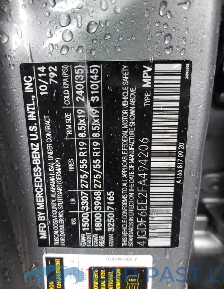 4JGDF6EE2FA494206# 12