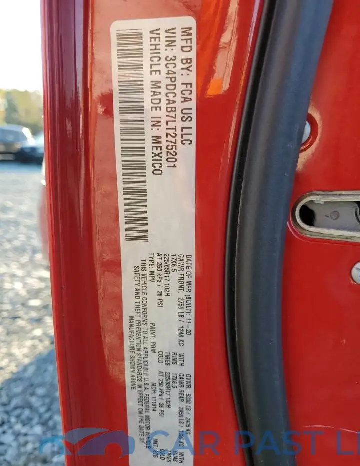 3C4PDCAB7LT275201# 13