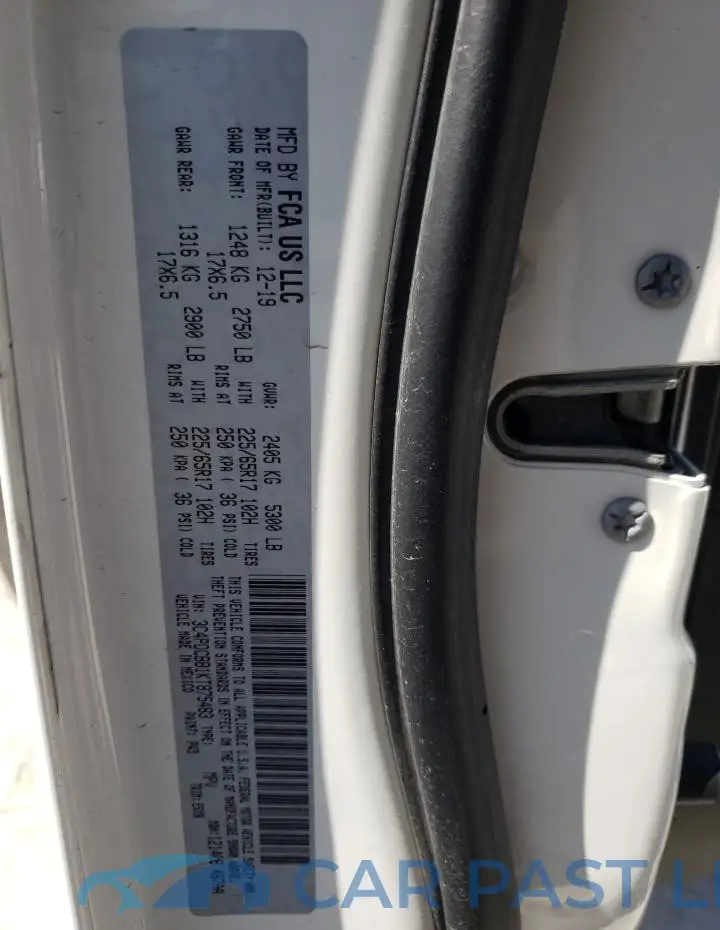 3C4PDCBB1KT875483# 13