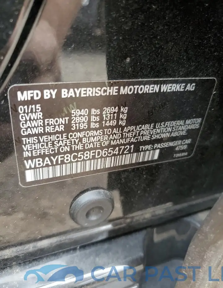 WBAYF8C58FD654721# 12