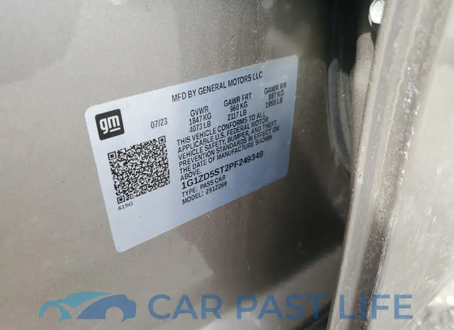 1G1ZD5ST2PF249349# 12
