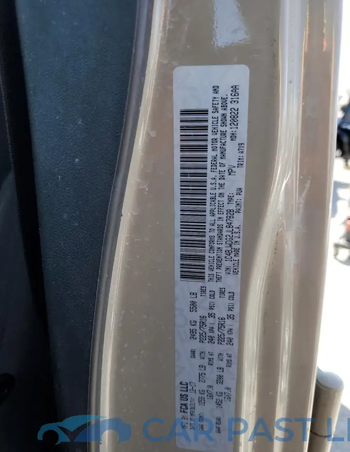 1C4BJWDG2JL847828# 12