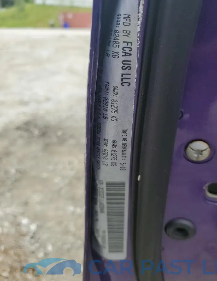 2C3CDZFJ1JH328406# 12
