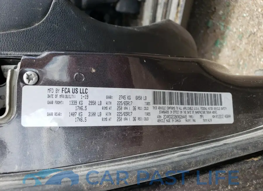 2C4RDGEG9KR620445# 13