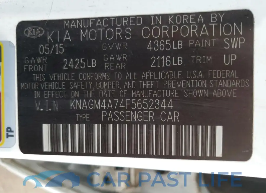 KNAGM4A74F5652344# 12