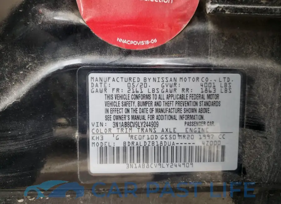 3N1AB8CV9LY244909# 12