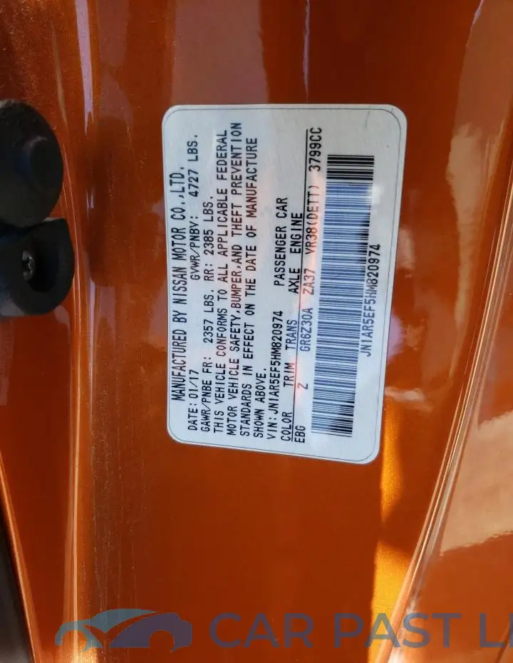 JN1AR5EF5HM820974# 12