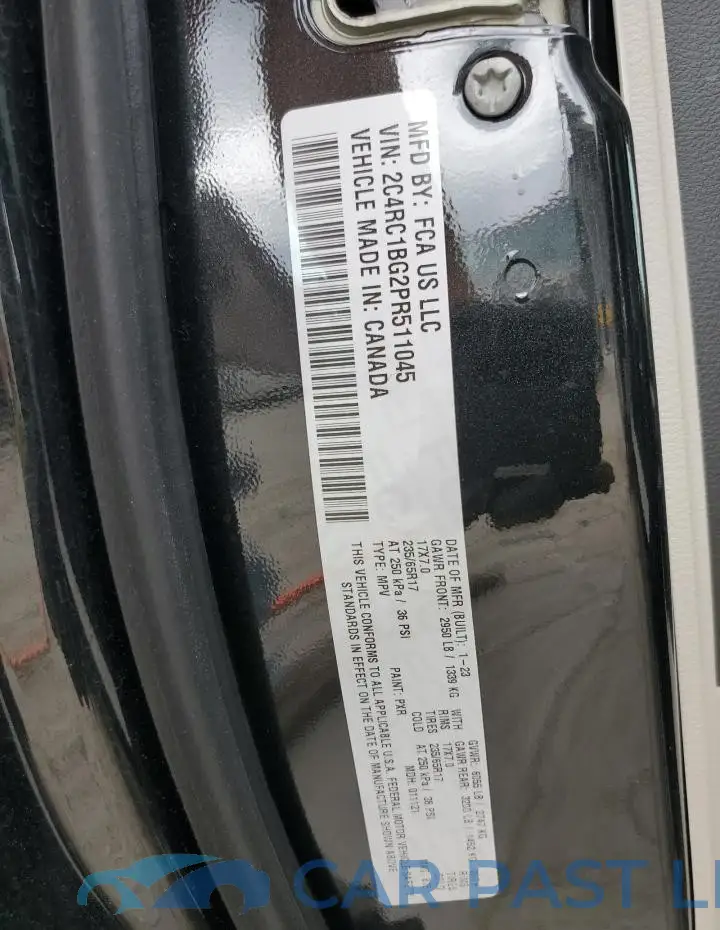 2C4RC1BG2PR511045# 13