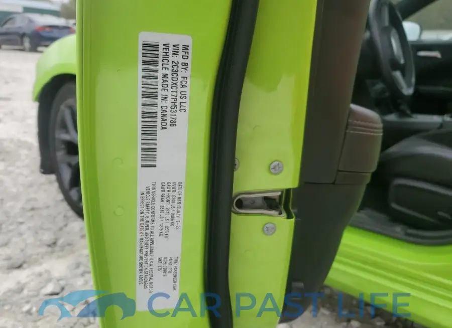 2C3CDXCT7PH531786# 12