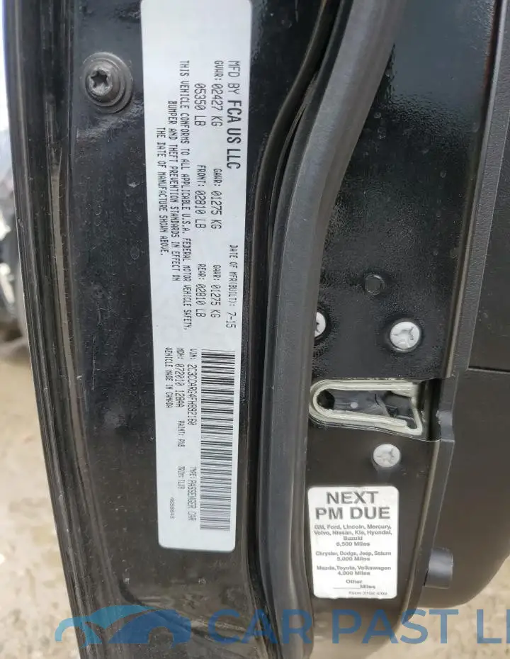 2C3CCARG4FH892160# 13