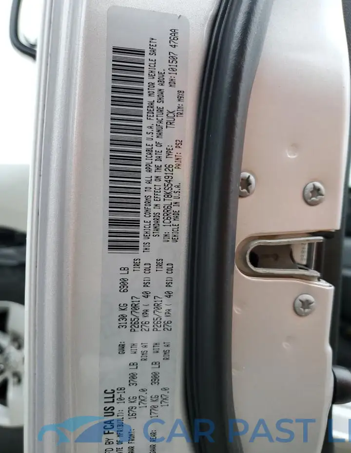 1C6RR6LT8KS549126# 12