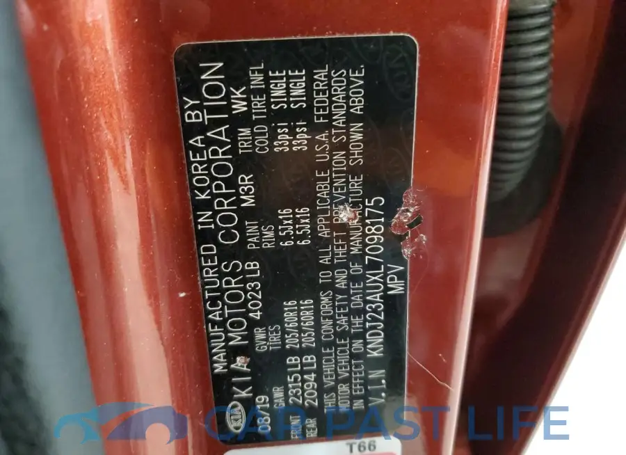 KNDJ23AUXL7098175# 12