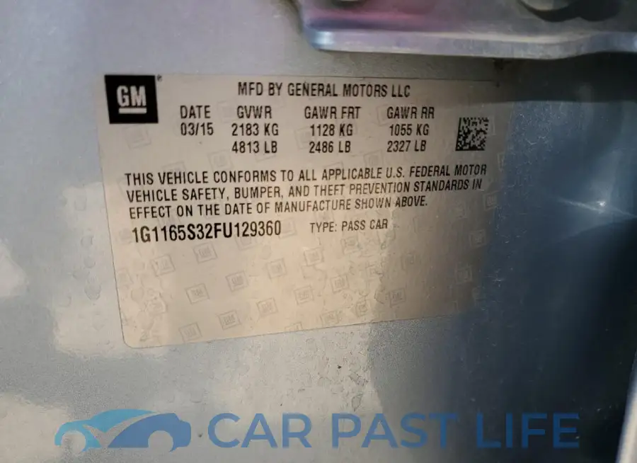 1G1165S32FU129360# 13