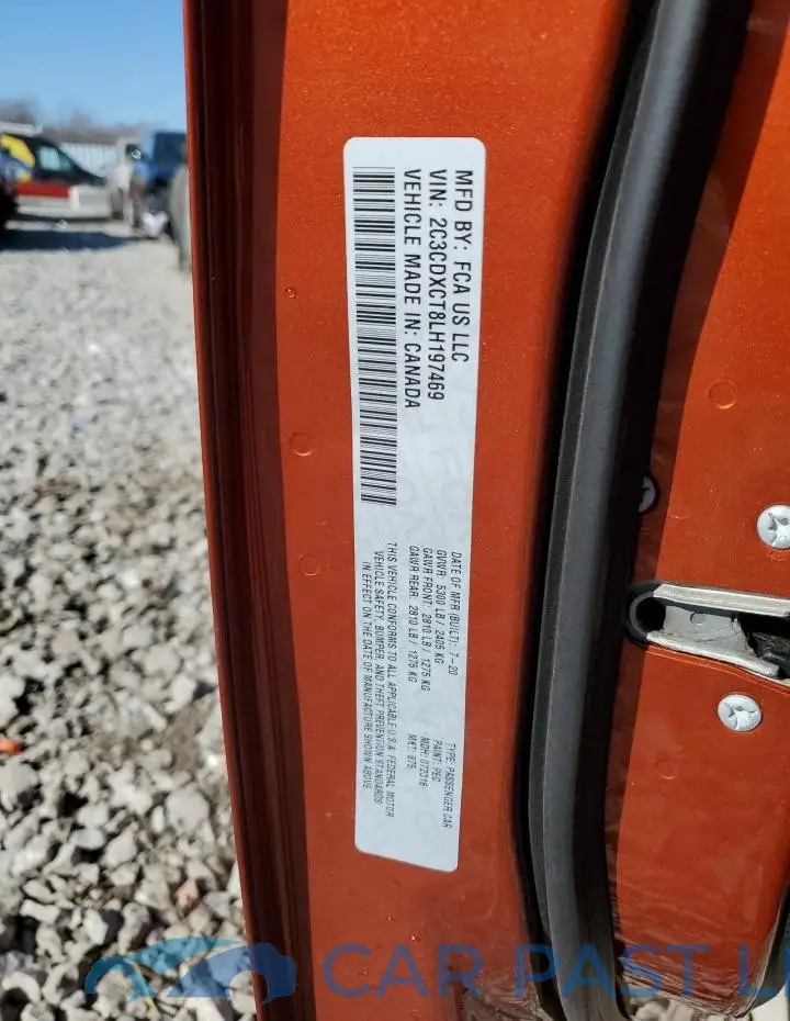 2C3CDXCT8LH197469# 12