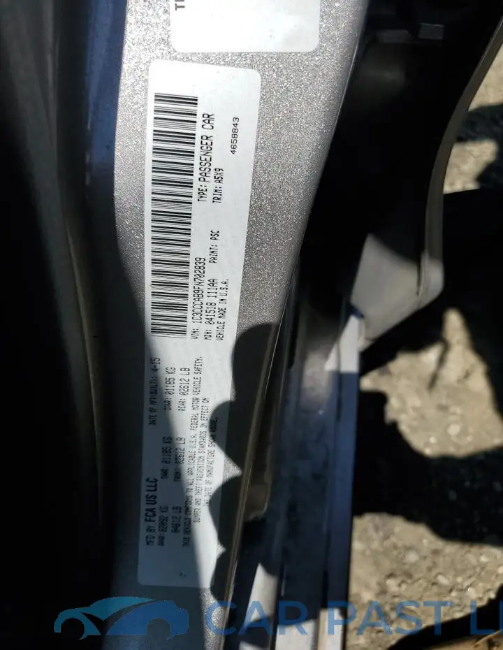 1C3CCCAB9FN702839# 12