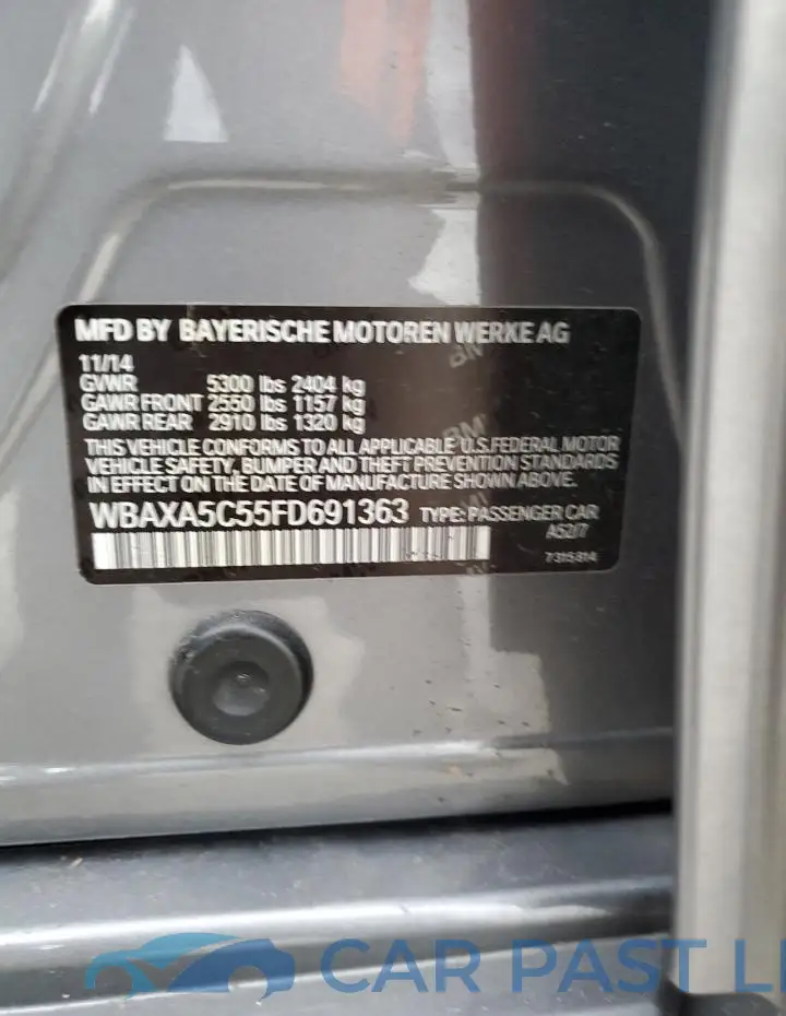 WBAXA5C55FD691363# 12
