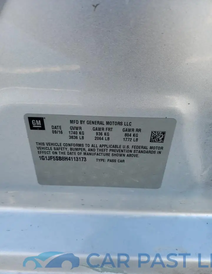 1G1JF5SB8H4113173# 13