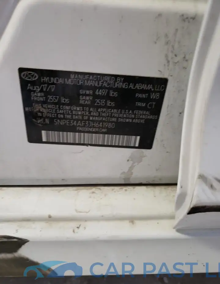 5NPE34AF3JH641980# 13