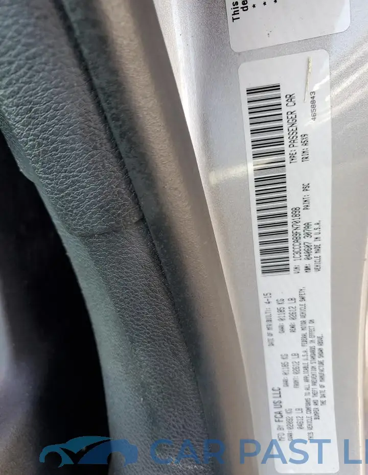 1C3CCCAB9FN701898# 12