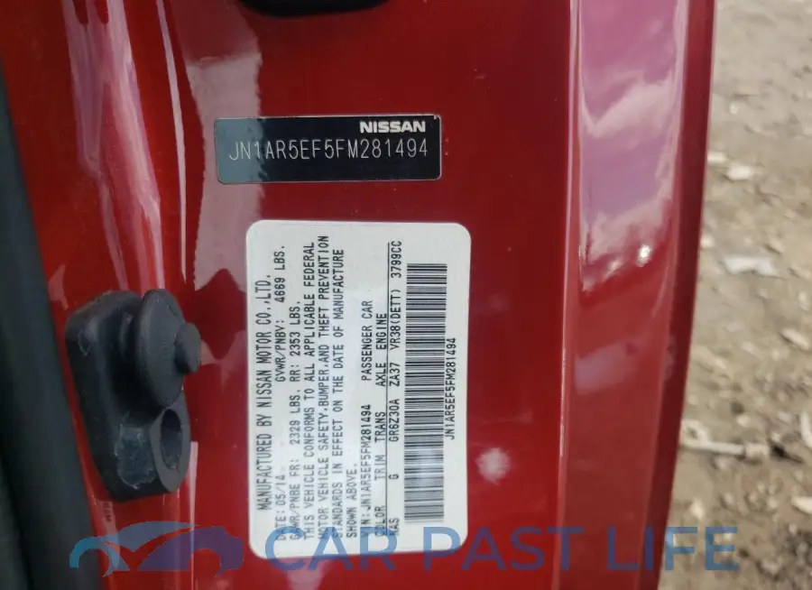 JN1AR5EF5FM281494# 12