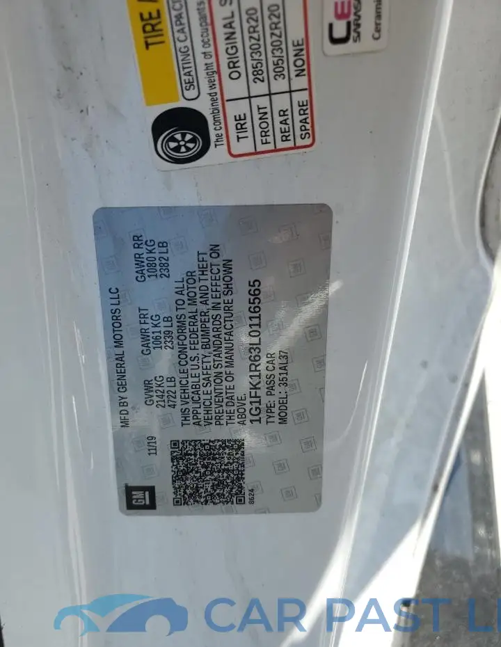 1G1FK1R63L0116565# 12