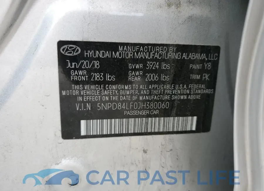 5NPD84LF0JH380060# 12