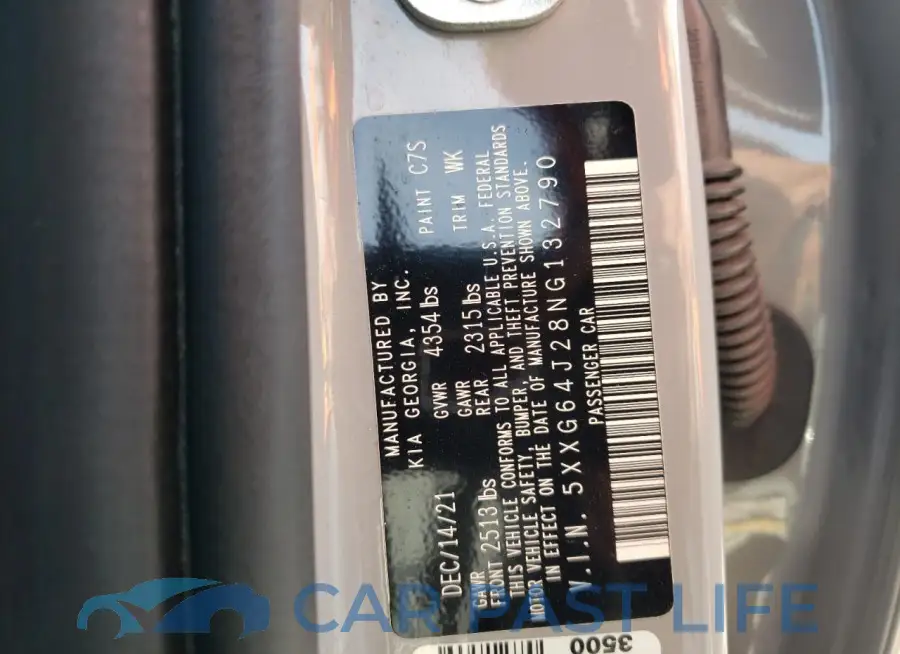 5XXG64J28NG132790# 12