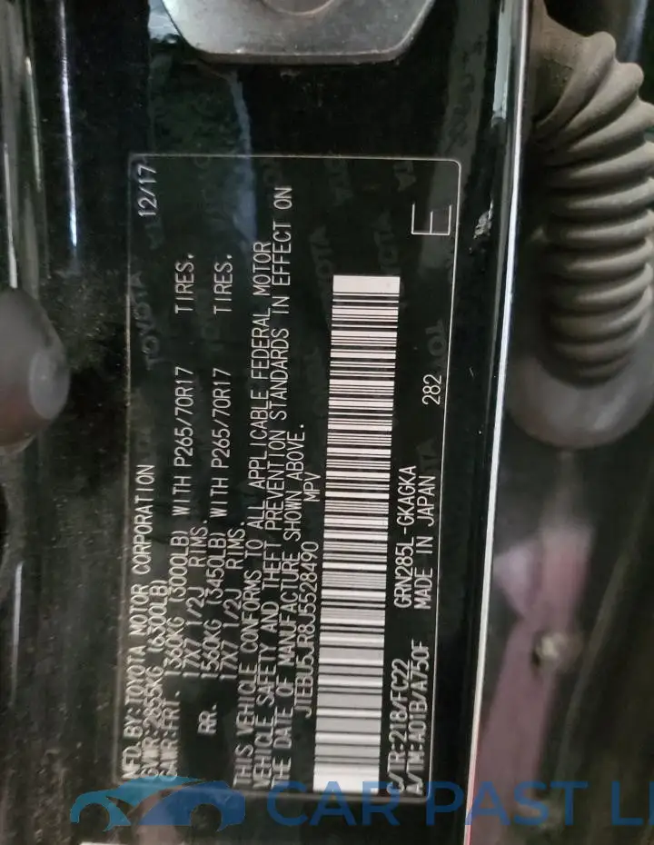 JTEBU5JR8J5528490# 13