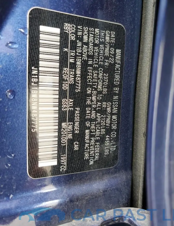 JN1BJ1BW8NW487775# 14