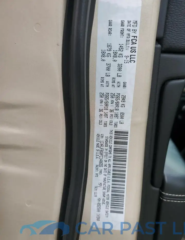 1C4RJFBG0FC140655# 14