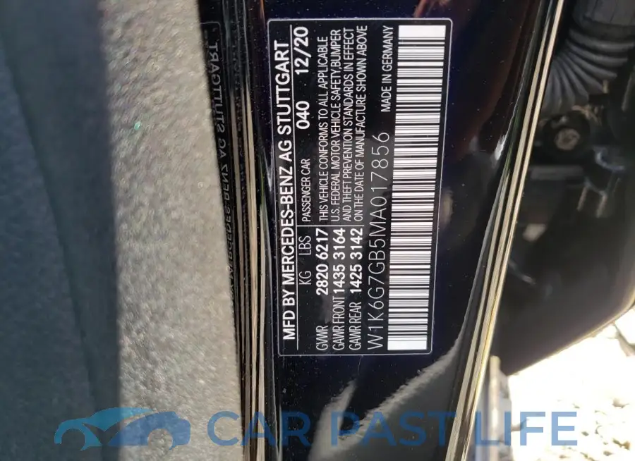 W1K6G7GB5MA017856# 13