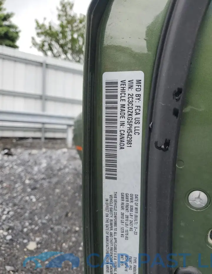 2C3CDZKG5PH542981# 13