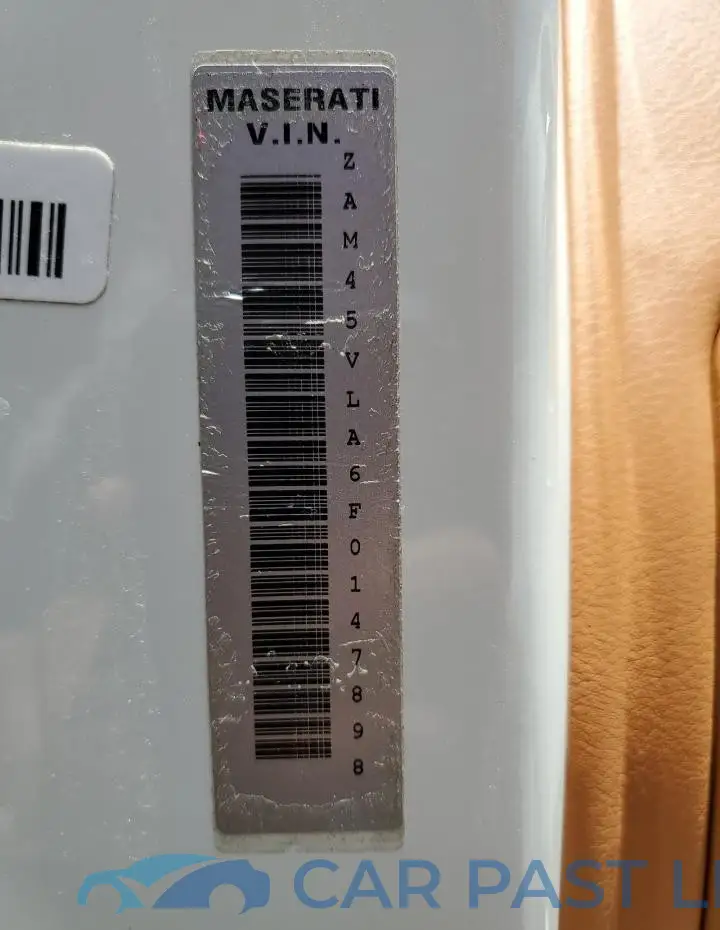 ZAM45VLA6F0147898# 12