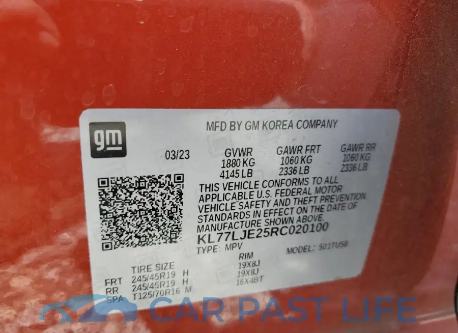 KL77LJE25RC020100# 14