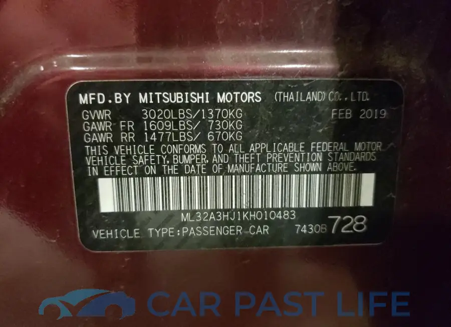 ML32A3HJ1KH010483# 12