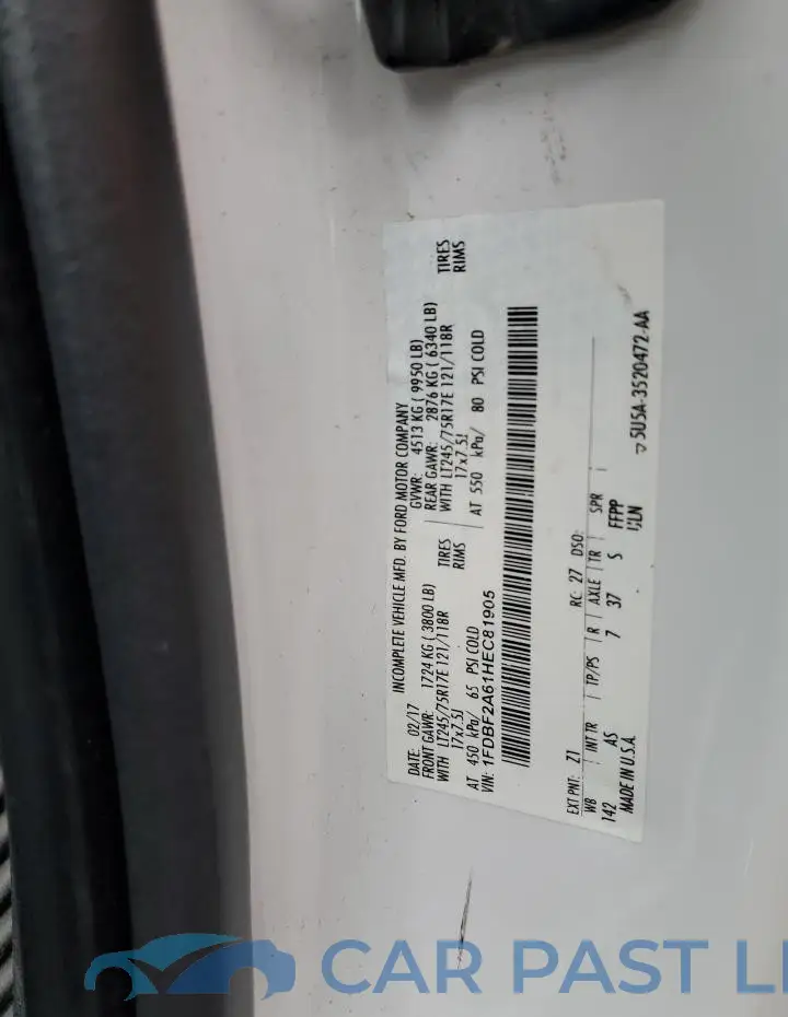 1FDBF2A61HEC81905# 13