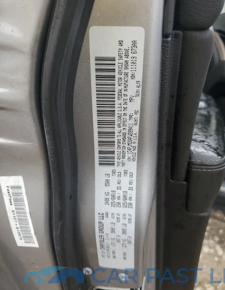 1C4PJMDS4FW599411# 13