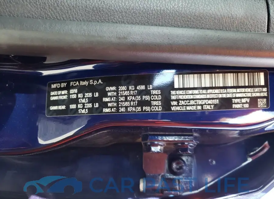 ZACCJBCT9GPD40151# 14