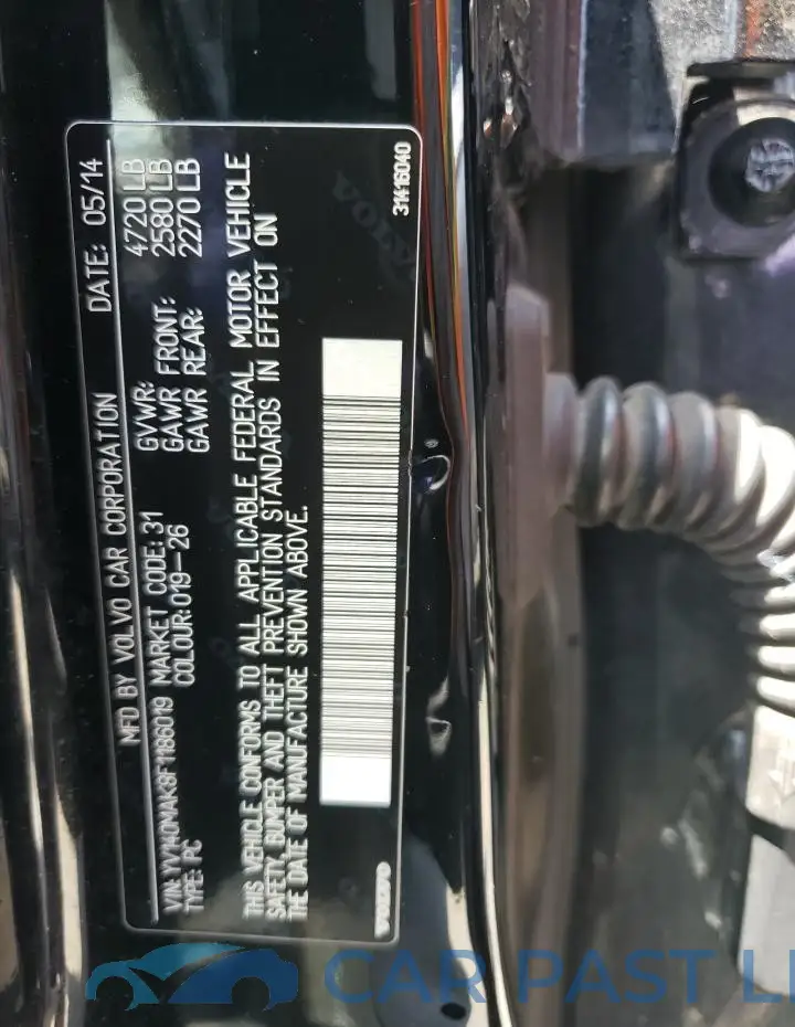 YV140MAK8F1186019# 12