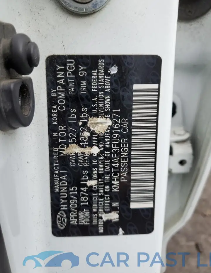 KMHCT4AE3FU916271# 12