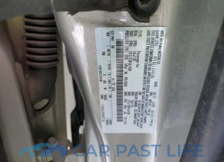 1FADP3F20FL263447# 12