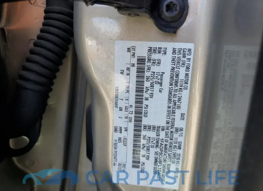 1FADP5CU8FL124037# 13