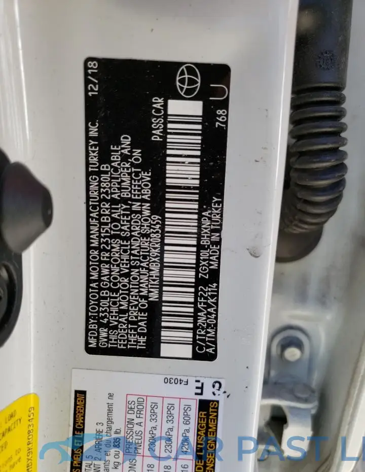 NMTKHMBX9KR083459# 13