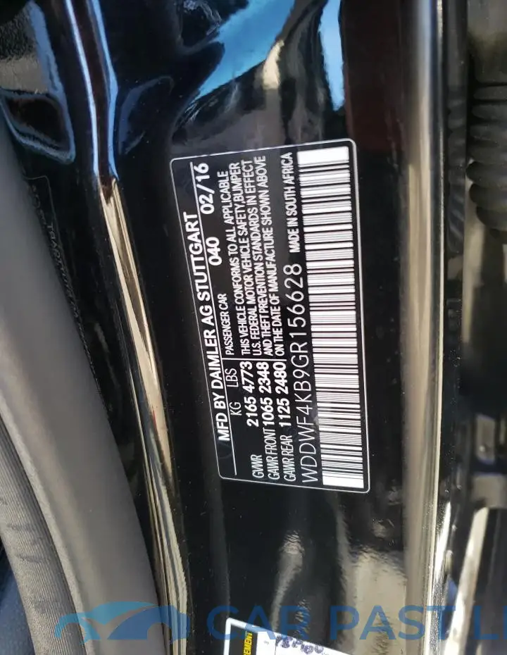 WDDWF4KB9GR156628# 12
