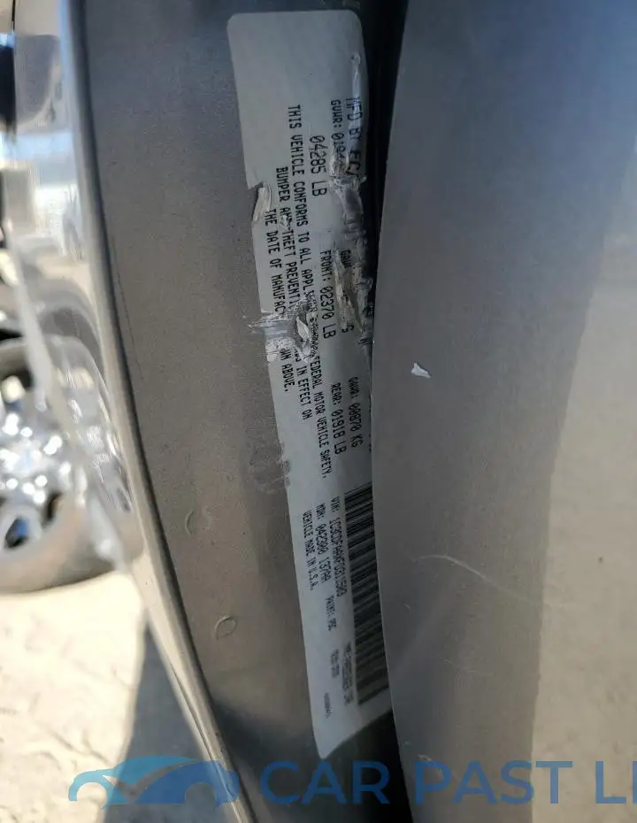 1C3CDFAAXFD311503# 12