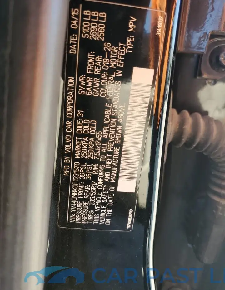 YV440MBK0F1231570# 13